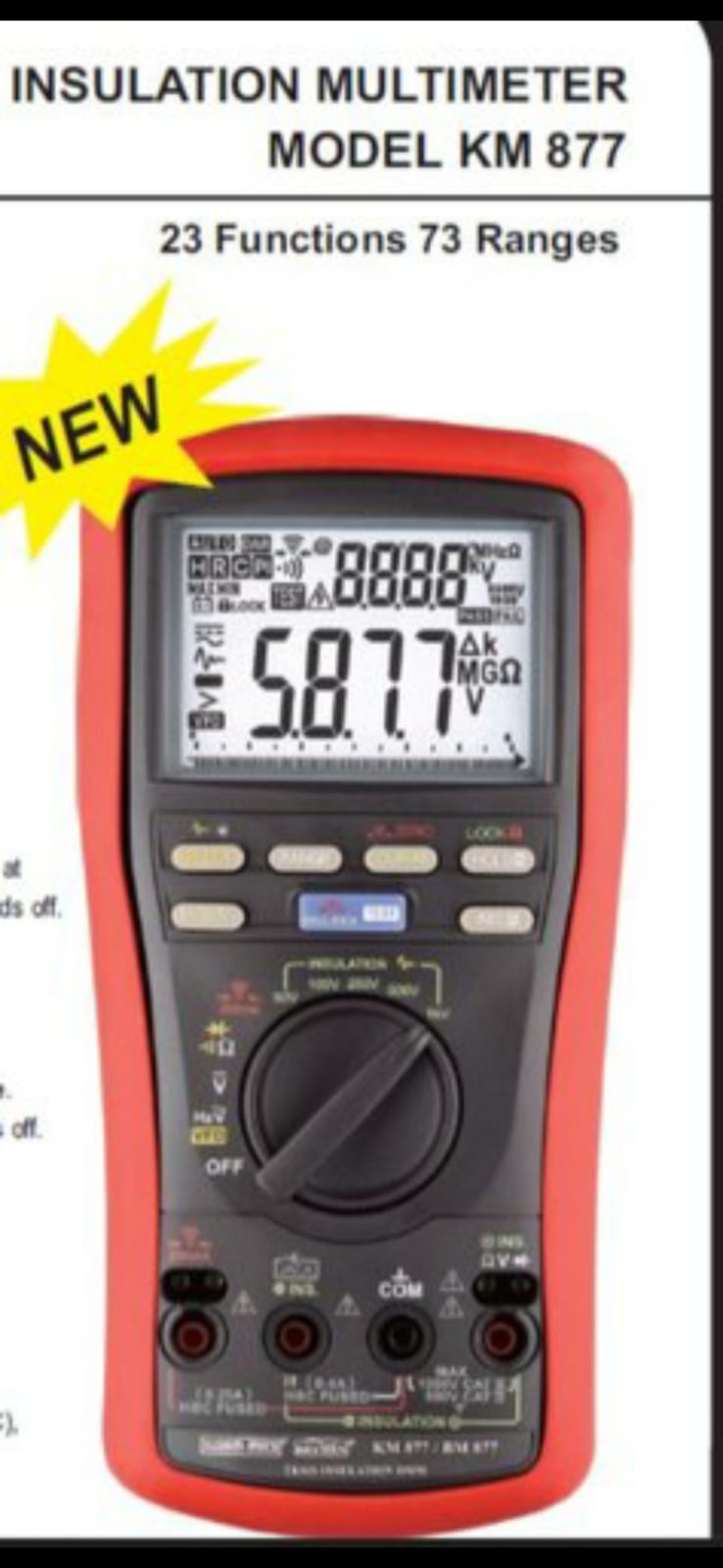 Digital Insulation Multimeter